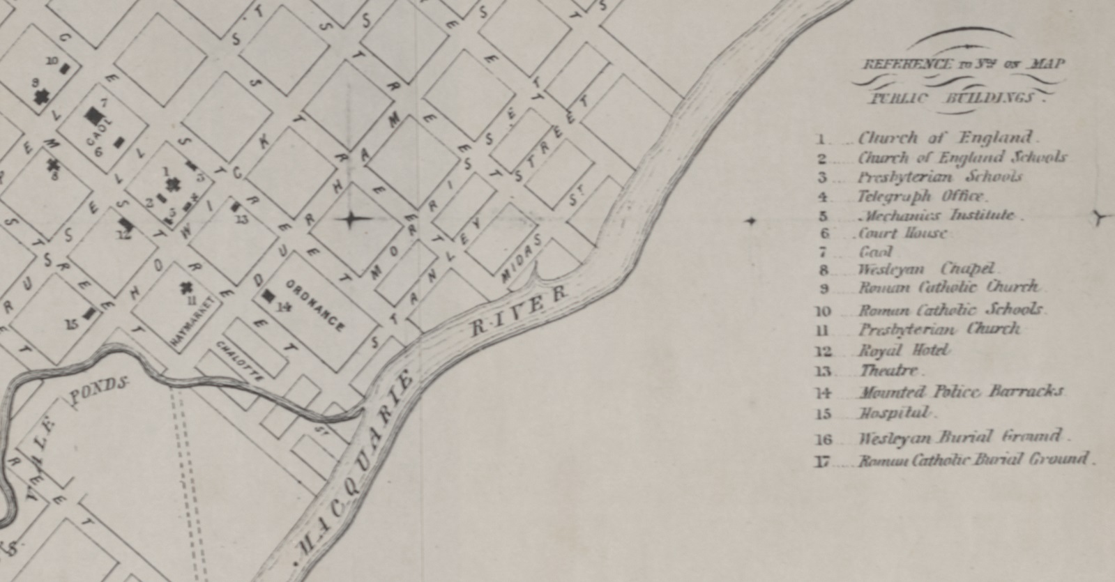 1862 - The first Commercial Map of Bathurst