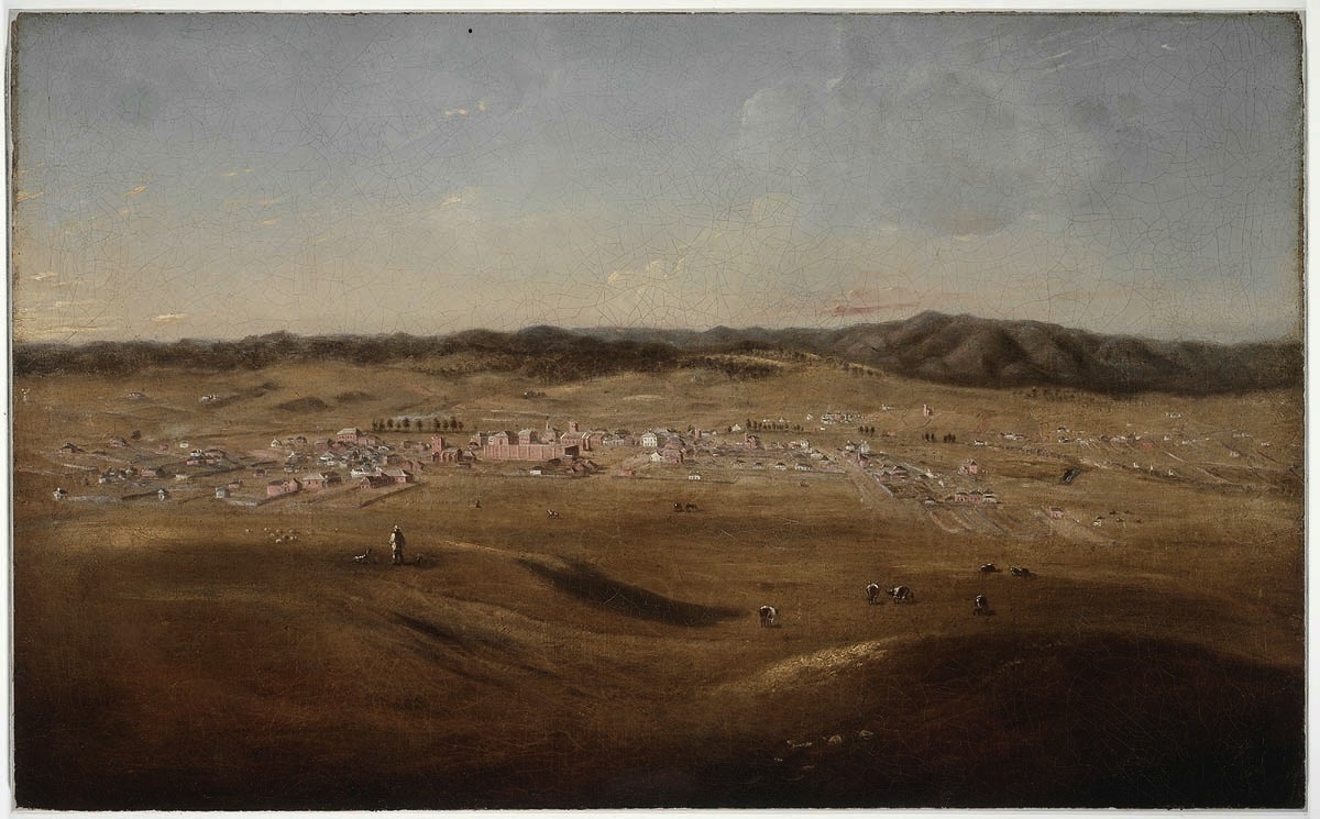 1847-1857 - Joseph Backler’s landscape of Bathurst